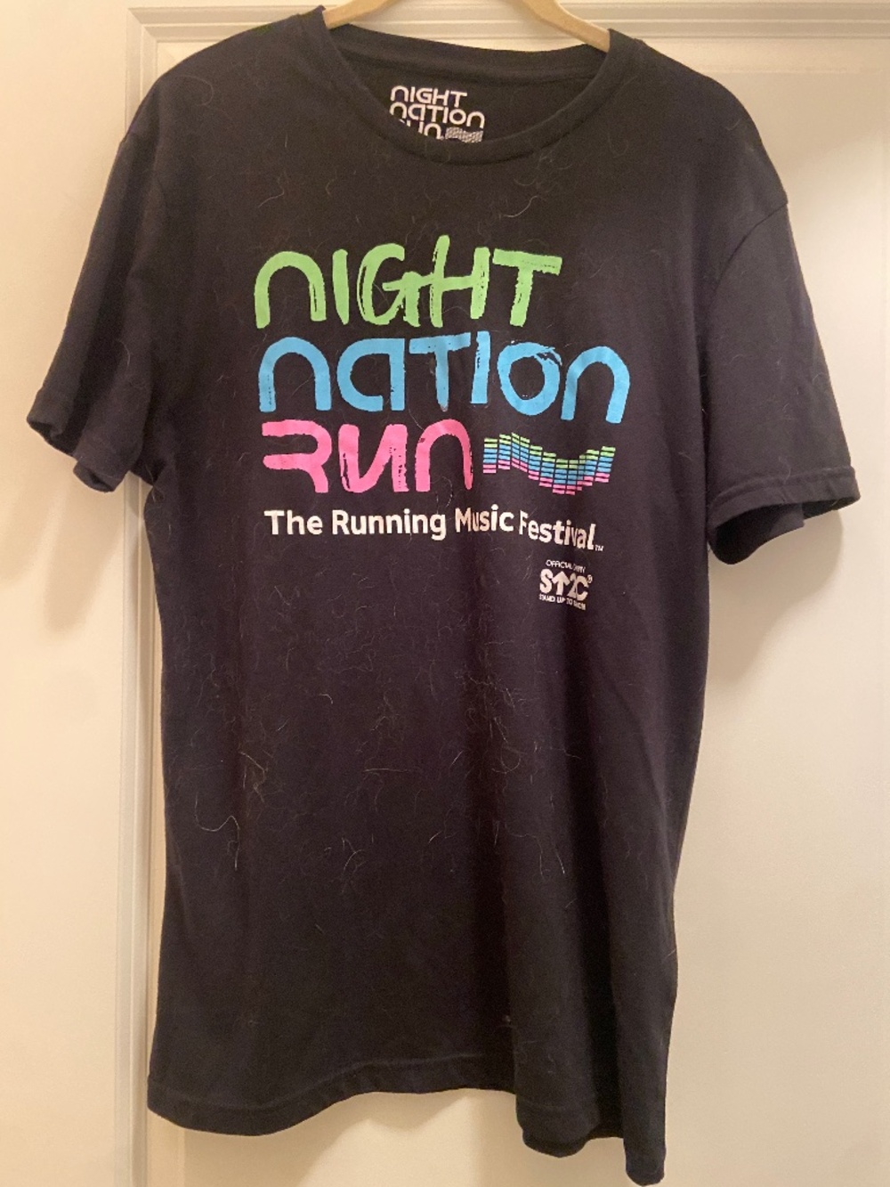 Music festival t-shirt.